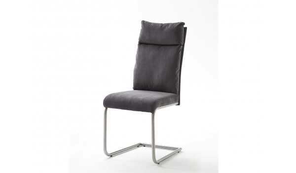 Chaise Tissu Gris ou Marron Clair avec Poignée