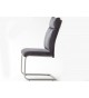 Chaise Tissu Gris ou Marron Clair avec Poignée