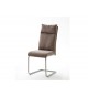 Chaise Tissu Gris ou Marron Clair avec Poignée