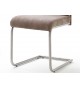 Chaise Tissu Gris ou Marron Clair avec Poignée