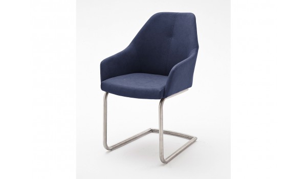 Chaises Enveloppantes avec Accoudoirs Pied Inox