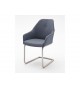Chaises Enveloppantes avec Accoudoirs Pied Inox