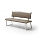 Banc avec Dossier en Cuir Simili Moderne
