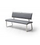 Banc avec Dossier en Cuir Simili Moderne