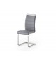 Chaise Simili Cuir avec Poignée en Métal