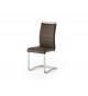 Chaise Simili Cuir avec Poignée en Métal