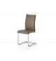 Chaise Simili Cuir avec Poignée en Métal