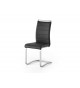 Chaise Simili Cuir avec Poignée en Métal