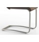 Chaise Simili Cuir avec Poignée en Métal