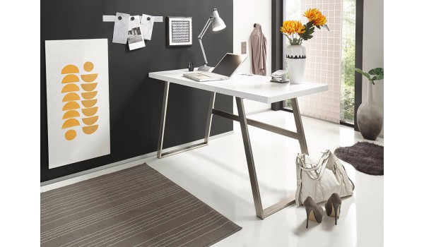 Table pour PC Portable Laqué Blanc