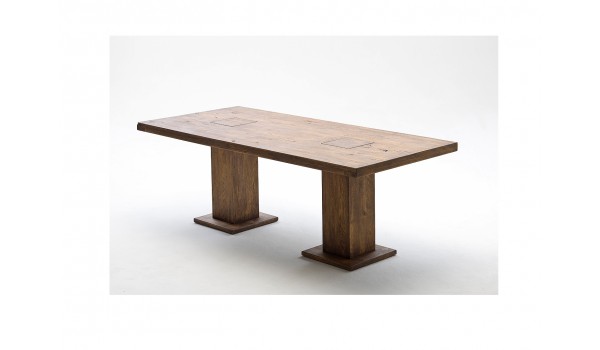 Table à Manger en Bois Massif 180 cm