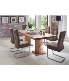 Table à Manger en Bois Massif 180 cm