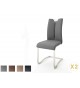 Chaise Simili Cuir avec Poignée