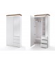 Meuble D'entrée Design Blanc & Bois