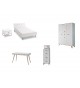 Chambre Ado Moderne Blanche et Bois