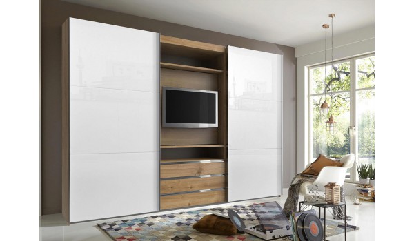 Armoire Dressing avec emplacement TV