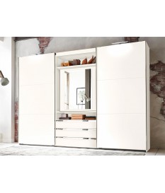 Armoire de Chambre avec Miroir Rotatif à 180°