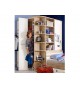 Lit Simple et Armoire Dressing D'angle