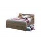 Lit Simple et Armoire Dressing D'angle