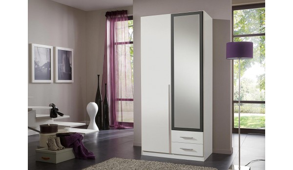 Armoire Dressing pas cher avec Miroir