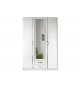 Armoire Blanche - 3 Portes / 2 Tiroirs