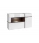 Meuble Buffet Design Blanc & Bois
