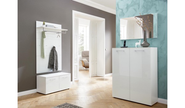 Meuble d'entrée blanc