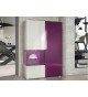 Vitrine de salon design coloris au choix