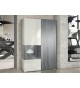 Vitrine de salon design coloris au choix