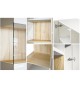 Vitrine de salon design coloris au choix