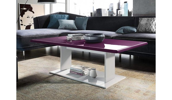 Table basse de salon design & plateau au choix
