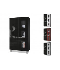 Salon vitrine et rangement 2 portes