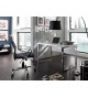 Table de bureau blanc laqué design