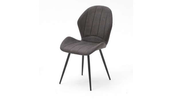 Chaise en tissu design pas cher- Coloris grise ou sable