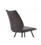 Chaise design en tissu pas cher - Tissu gris ou sable