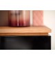 Meuble TV noir et bois design