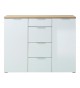Buffet blanc et bois
