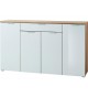 Buffet blanc et bois