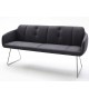 Banc d'intérieur design avec dossier / Gris ou marron