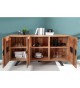 Buffet bois massif et métal 150 cm / Acacia