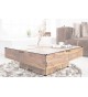 Table basse bois massif / Carrée 80 cm
