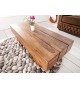 Table basse bois massif / Rectangulaire 100 cm