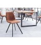 Chaises design pas cher / Pieds métal noir