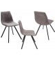 Chaises design pas cher / Pieds métal noir