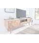 Meuble tv scandinave / Effet marqueterie 3D