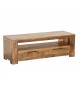 Meuble TV en bois massif / 130 cm