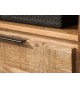 Meuble TV en bois massif / 130 cm