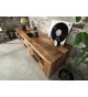 Meuble TV en bois massif / 170 cm