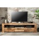 Meuble TV en bois massif / 170 cm