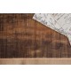 Table console moderne / Bois massif - Piétement métal noir